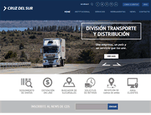 Tablet Screenshot of cruzdelsur.com